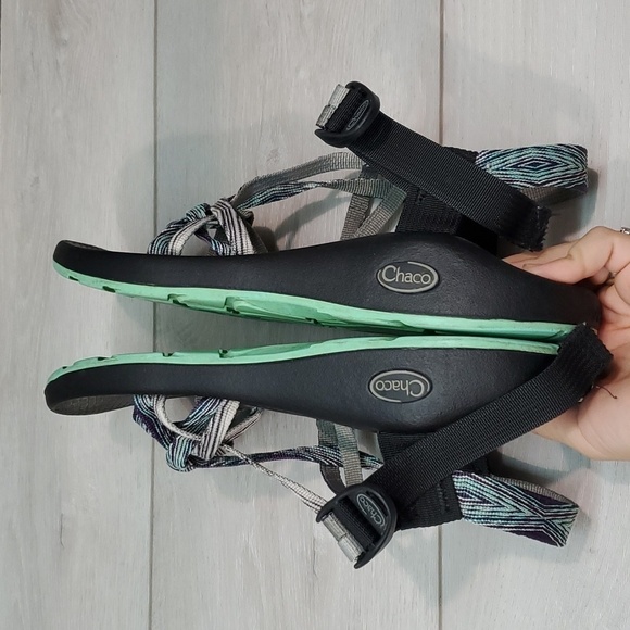 Chaco Women Outdoor Hiking Loop Toe Sandals shoes flats sz 11 - Picture 8 of 10